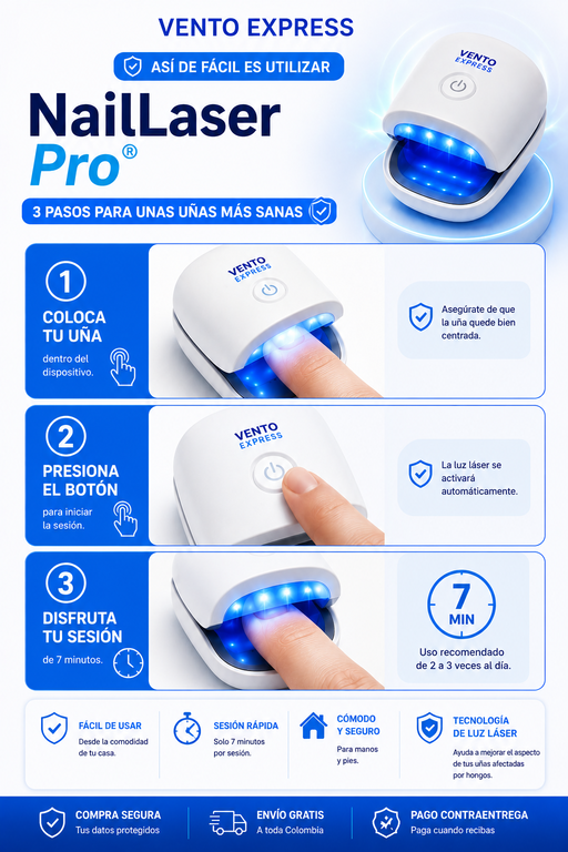 Información del Láser Anti-Hongos